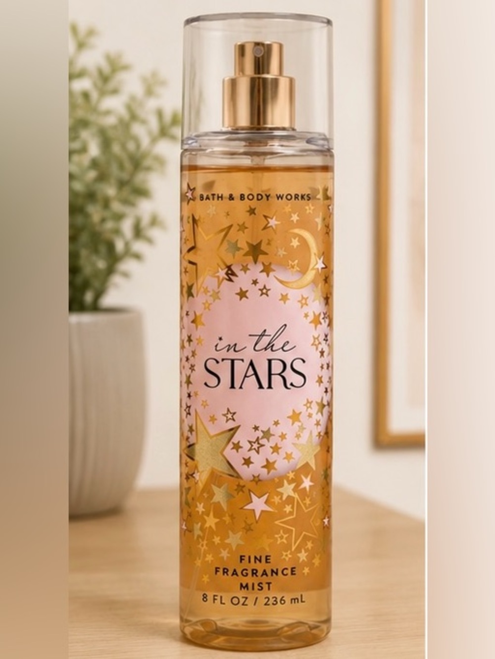 Bath & Body Works In the Stars Fine Fragrance Mist 8 oz NWT Warm Amber Floral